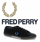 נעליים לגבר - Vintage Tennis Canvas Plimsoll