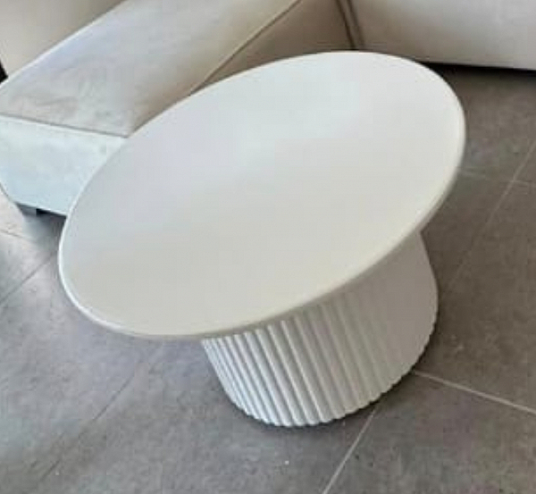 שולחן סלון אפוקסי איכותי מעוגל דגם ליה - 2