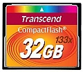כרטיס זיכרון ל מצלמה CF 32GB SLC Transcend cf card 133X high speed Compact Flash CF Card  32GB