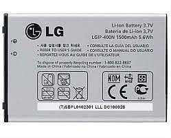 סוללה מקורית ל טלפון סלולרי  LG Genesis US760,   MS690,  LS670,  P509,  US670,  VM670  1500mAh