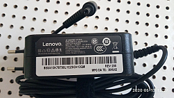 מטען/שנאי/ספק כוח מקורי ל מחשב נייד IBM/LENOVO 65W 20V 3.25A 4.0*1.75mm