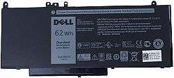 סוללה פנימית מקורית ל מחשב נייד Dell LATITUDE E5550, E5450, E5250 6MT4T  8260MAH 7.6V 62WH