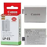 סוללה מקורית  ל מצלמה Canon LP-E5 LPE5 EOS 450D 500D 1000D XS T1i 1080MAH