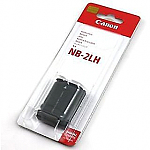 סוללה מקורית ל מצלמה  Canon NB-2LH 2L5 720MAH 7.4V ZR300 ZR400 ZR500 ZR600 ZR700 ZR800 ZR830 ZR850 ZR900 ZR930