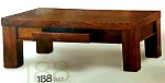 שולחן סלון 188 עץ מלא