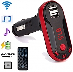 משדר fm +דיבורית בלוטוס +2 כניסות usb-קונים ב200 משלמים רק 150!!