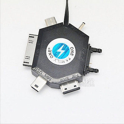 כבל מולטי usb לאייפון/גלקסי/htc/נוקיה - 2