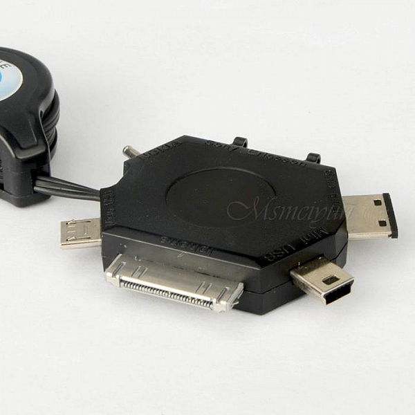 כבל מולטי usb לאייפון/גלקסי/htc/נוקיה - 3