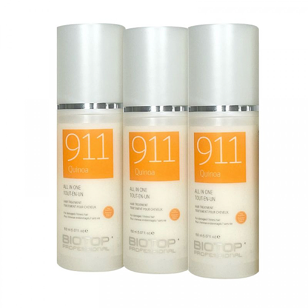 שלישיית מסכות ללא שטיפה 911 150 מ"ל - ביוטופ