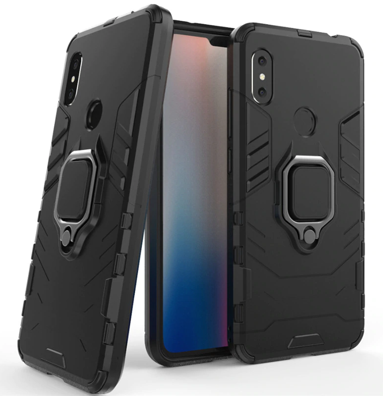 כיסוי ל Xiaomi redmi note Case שחור Double Armor